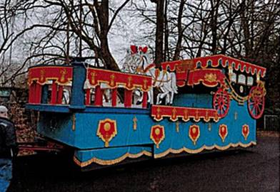 Kutsche - Seitenansicht vorne