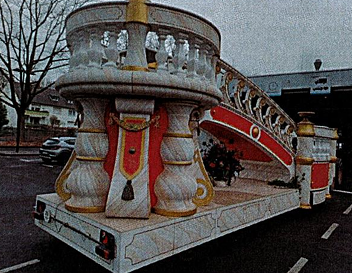 Prinzenwagen - Seitenansicht hinten