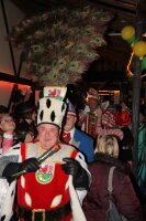 Damensitzung mit dem Dreigestirn