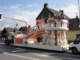 Der Prinzen-Wagen im Karnevalszug